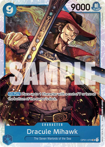 Dracule Mihawk (OP01-070) (Reprint) [Premium Booster -The Best-] Bandai