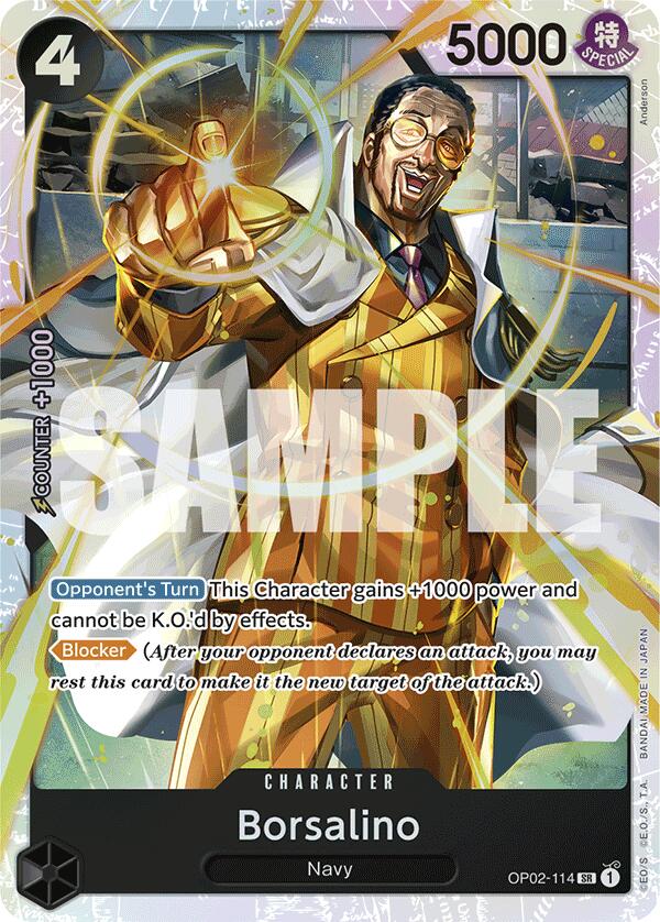 Borsalino (Reprint) [Premium Booster -The Best-] Bandai