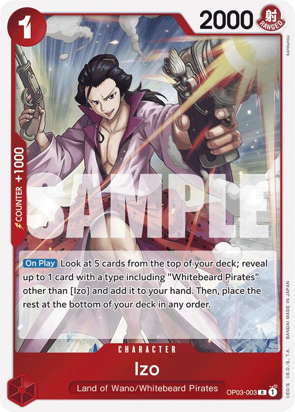 Izo (OP03-003) (Reprint) [Premium Booster -The Best-] Bandai