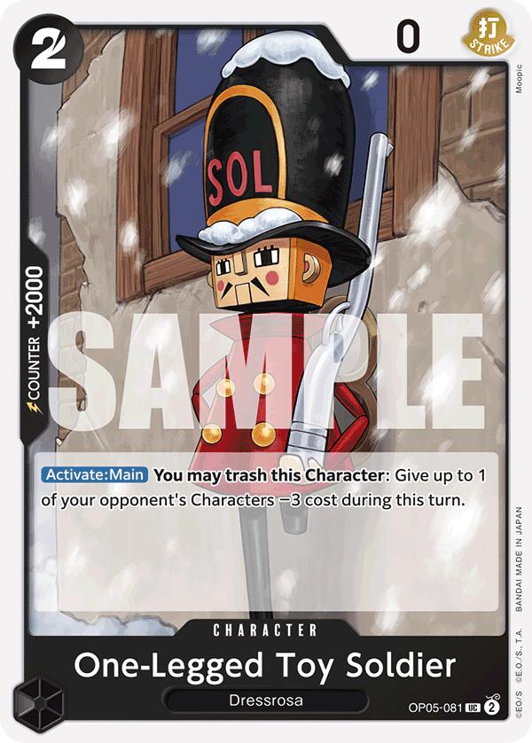 One-Legged Toy Soldier (Reprint) [Premium Booster -The Best-] Bandai