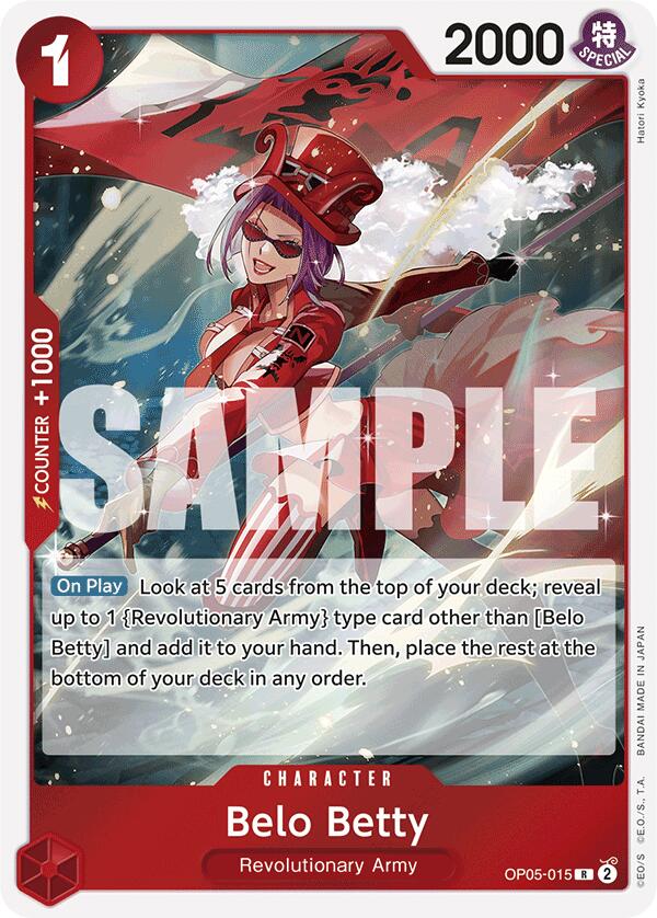 Belo Betty (OP05-015) (Reprint) [Premium Booster -The Best-] Bandai