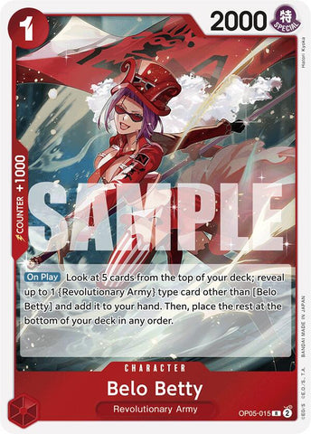 Belo Betty (OP05-015) (Reprint) [Premium Booster -The Best-] Bandai