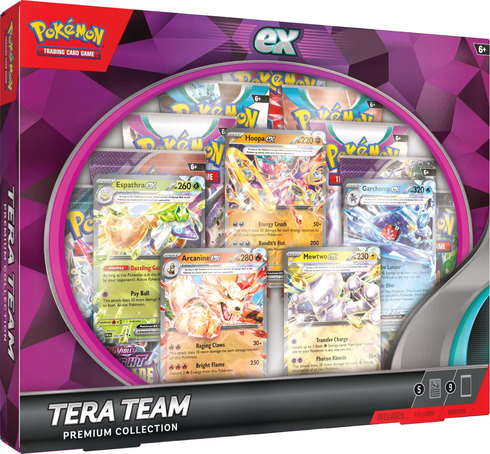 Tera Team Premium Collection Pokémon
