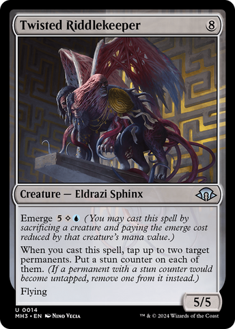 Twisted Riddlekeeper [Modern Horizons 3] Magic: The Gathering