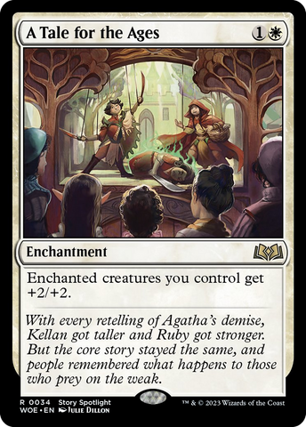 A Tale for the Ages [Wilds of Eldraine] Magic: The Gathering