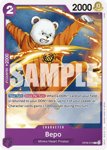 Bepo [Emperors in the New World] Bandai