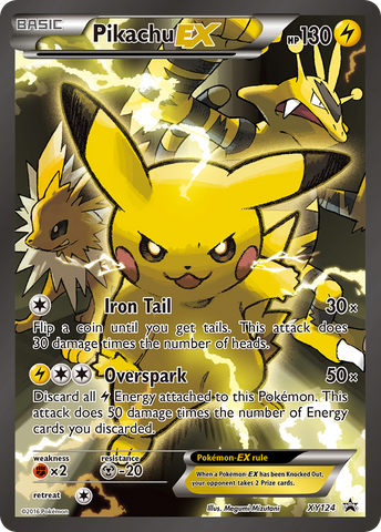 Pikachu EX (XY124) [XY: Black Star Promos] Pokémon