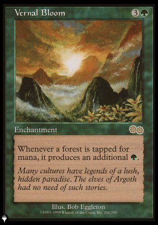 Vernal Bloom [The List] Magic: The Gathering