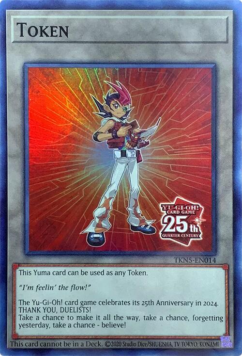 Token: Yuma [TKN5-EN014] Super Rare Yu-Gi-Oh!