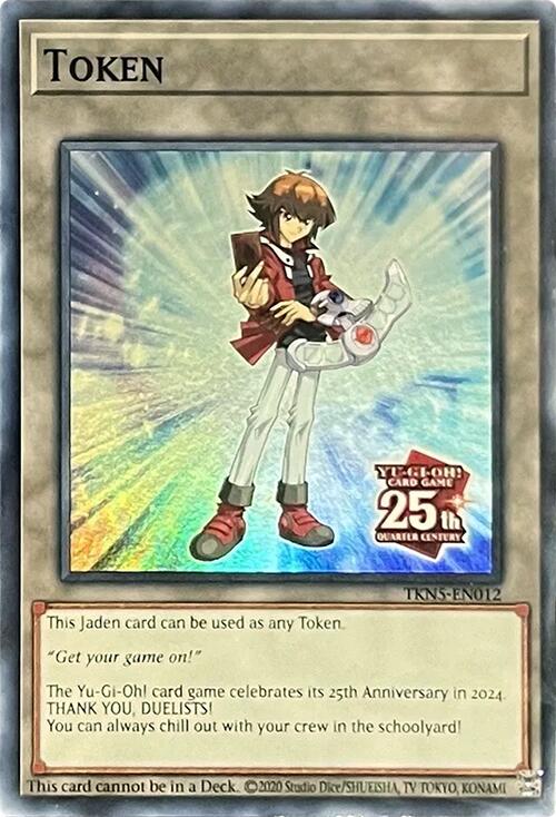 Token: Jaden [TKN5-EN012] Super Rare Yu-Gi-Oh!