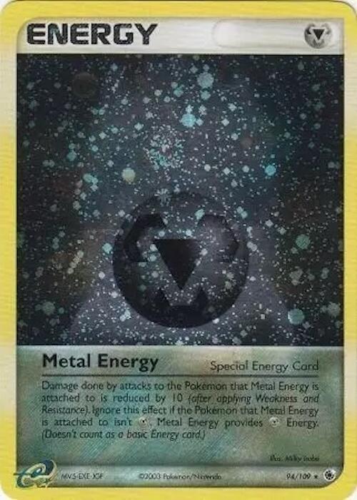 Metal Energy (094/109) (Special) - 94/109 [League & Championship Cards] Pokémon