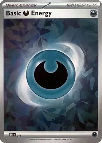 Basic Darkness Energy (015) (Cracked Ice Holo) [Scarlet & Violet: Stellar Crown] Pokémon