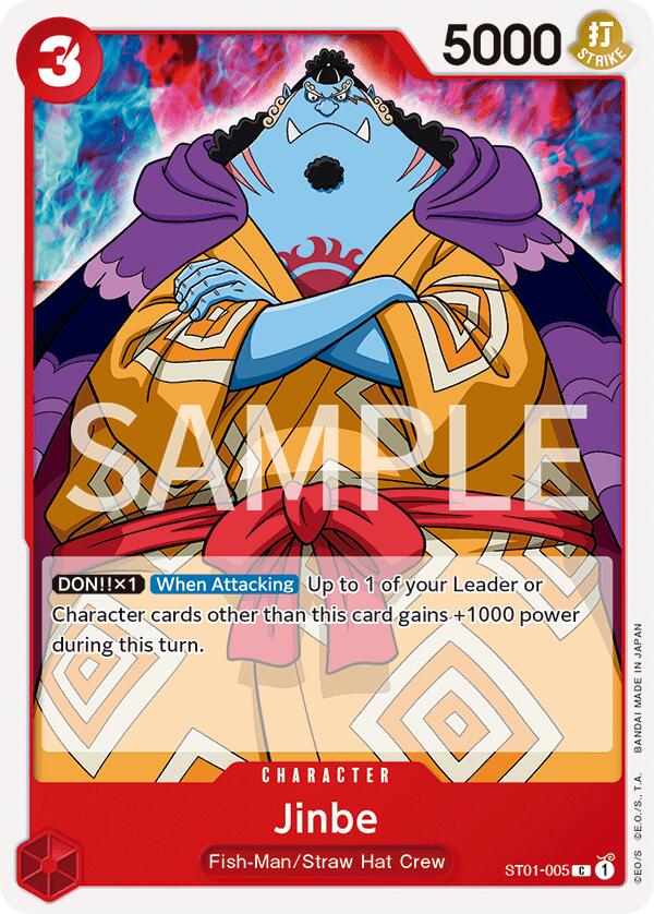 Jinbe [Revision Pack Cards] Bandai