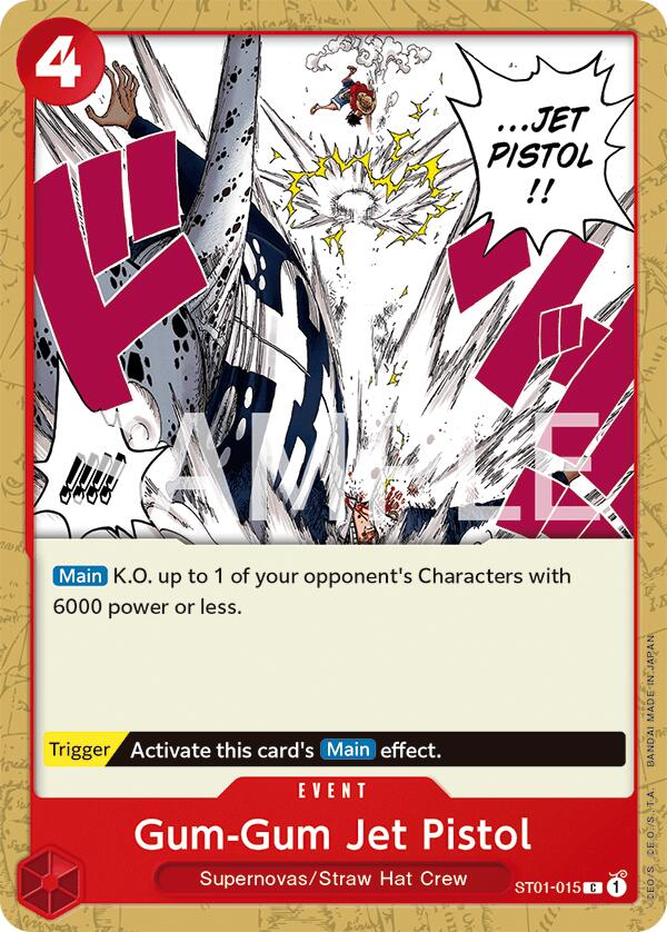 Gum-Gum Jet Pistol [Revision Pack Cards] Bandai
