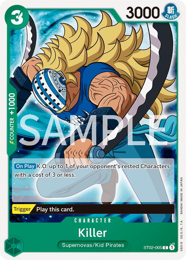 Killer [Revision Pack Cards] Bandai