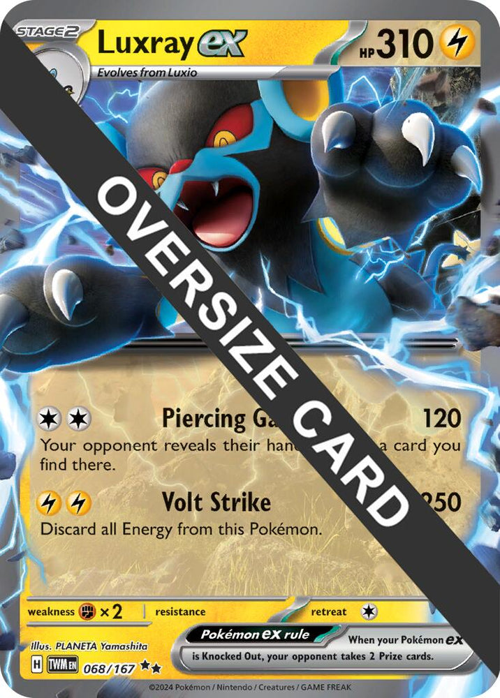 Luxray ex (068/167) (Jumbo Card) [Miscellaneous Cards] Pokémon