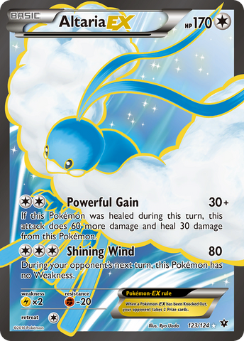 Altaria EX (123/124) [XY: Fates Collide] Pokémon