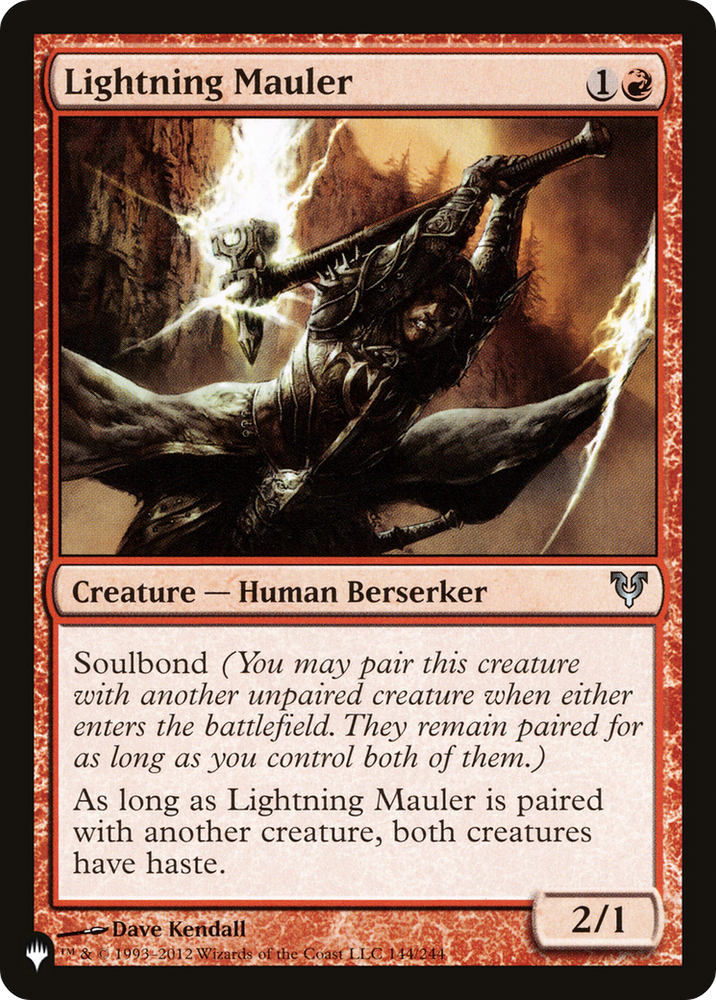 Lightning Mauler [The List] Magic: The Gathering