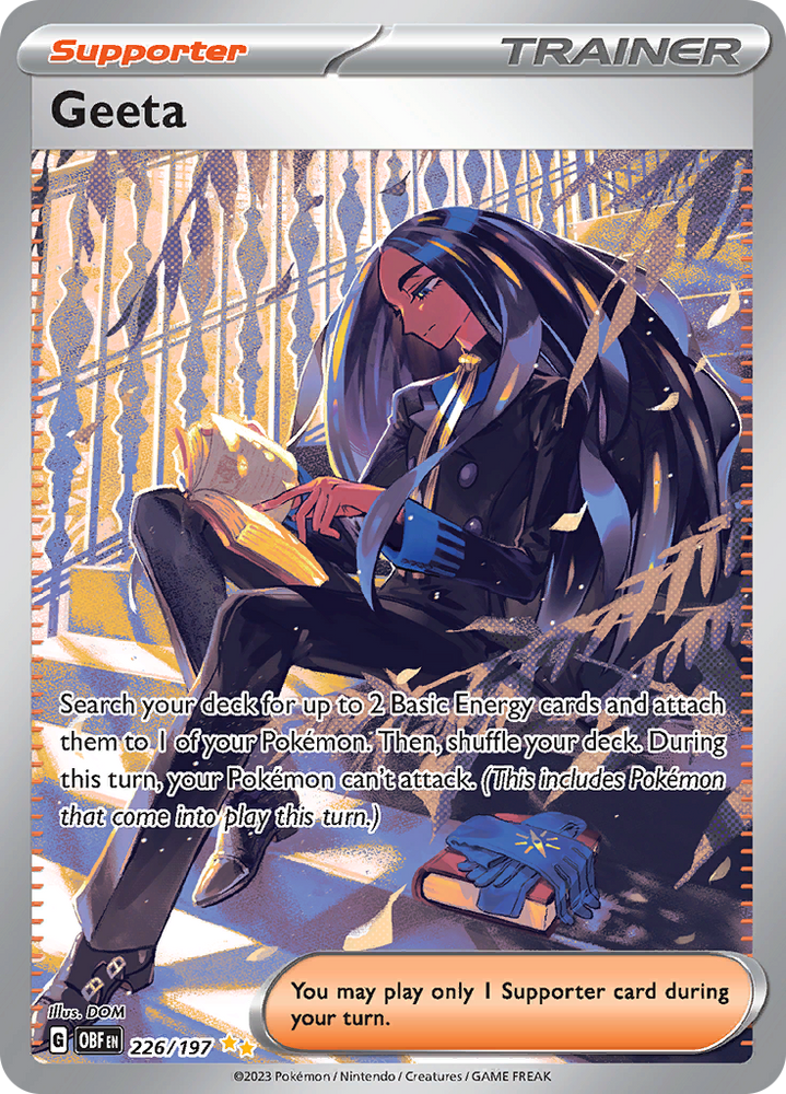 Geeta (226/197) [Scarlet & Violet: Obsidian Flames] Pokémon