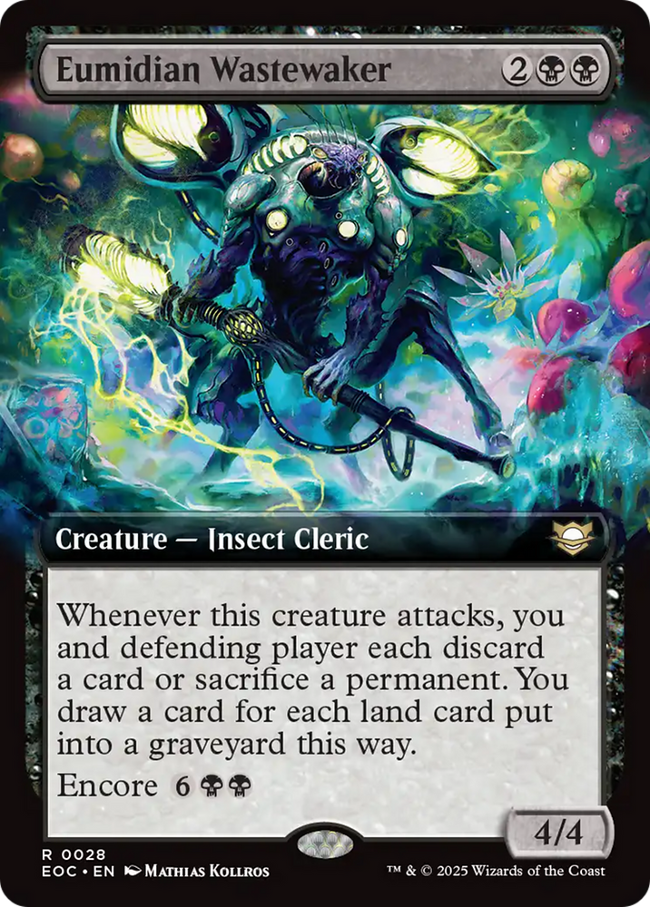 Eumidian Wastewaker (Extended Art) [Edge of Eternities Commander] Magic: The Gathering