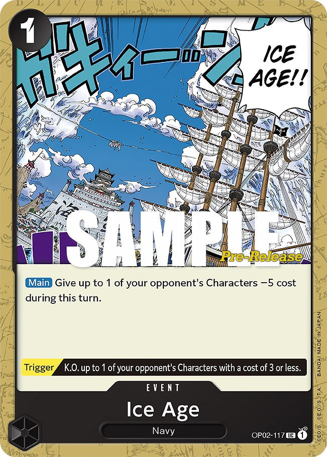 Ice Age [Paramount War Pre-Release Cards] Bandai