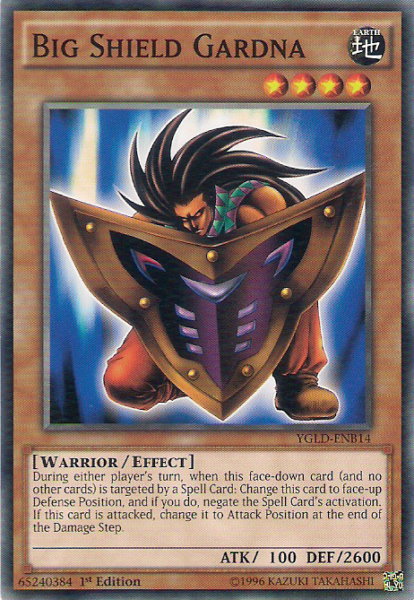 Big Shield Gardna [YGLD-ENB14] Common Yu-Gi-Oh!