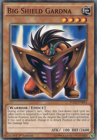 Big Shield Gardna [YGLD-ENB14] Common Yu-Gi-Oh!