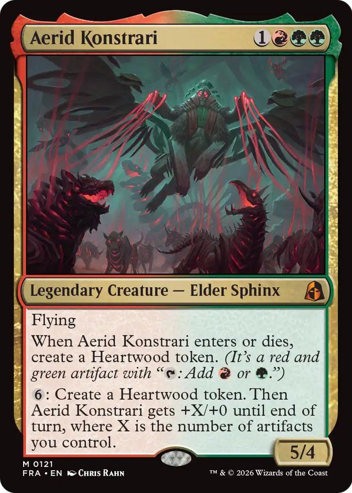 Aerid Konstrari [Reality Fracture] Magic: The Gathering