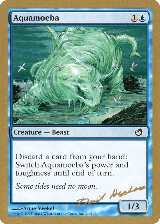 Aquamoeba (Dave Humpherys) [World Championship Decks 2003] Magic: The Gathering