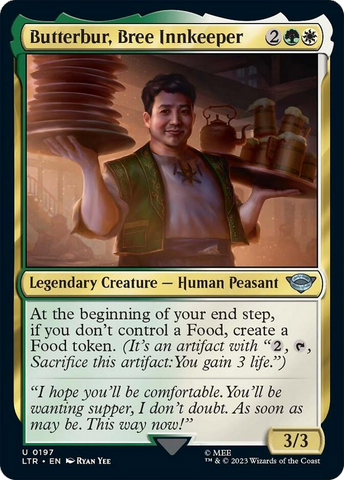 Butterbur, Bree Innkeeper [The Lord of the Rings: Tales of Middle-Earth] Magic: The Gathering