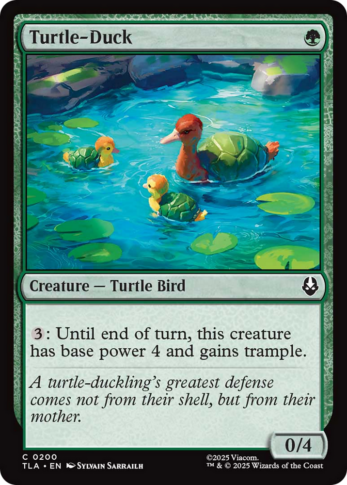 Turtle-Duck [Avatar: The Last Airbender] Magic: The Gathering