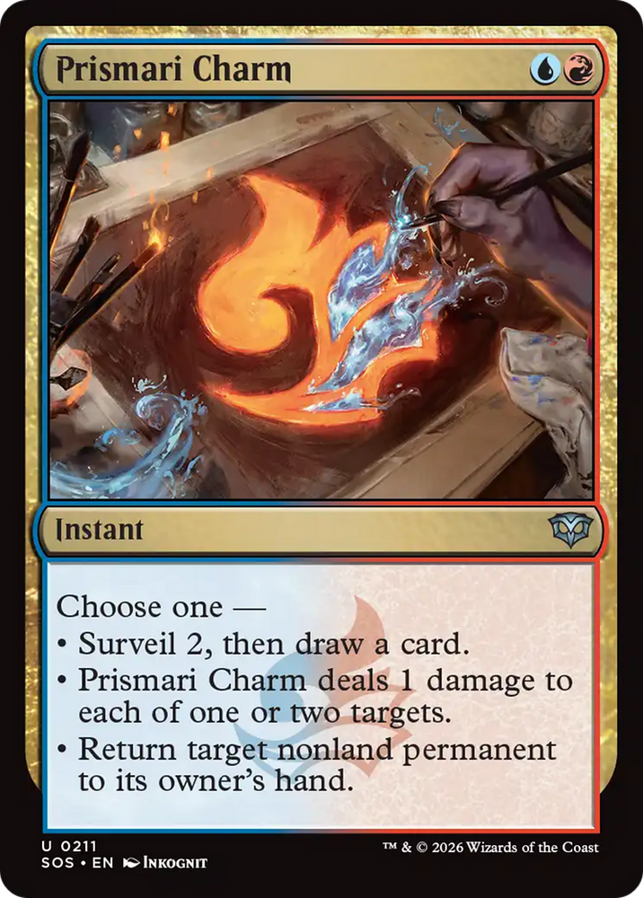 Prismari Charm [Secrets of Strixhaven] Magic: The Gathering