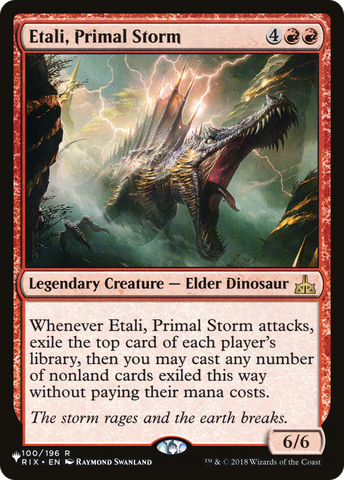 Etali, Primal Storm [The List] Magic: The Gathering