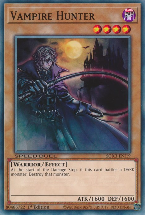 Vampire Hunter [SGX3-ENI19] Common Yu-Gi-Oh!