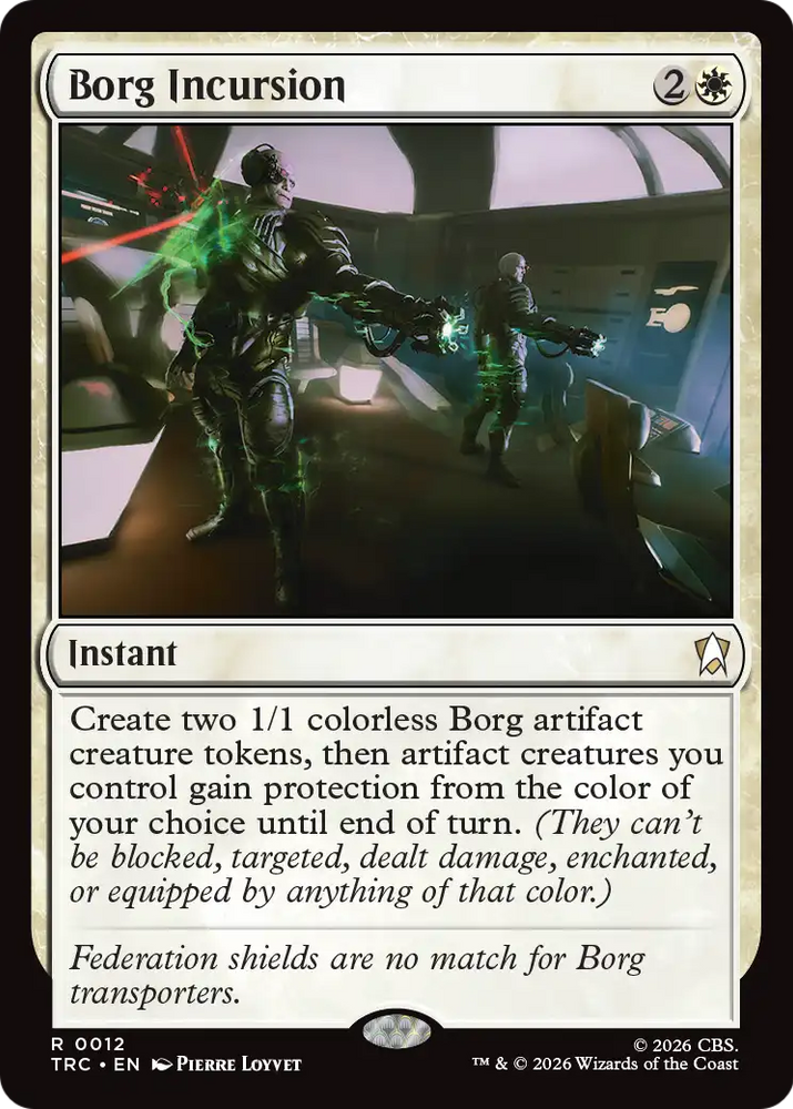 Borg Incursion [Star Trek Commander] Magic: The Gathering