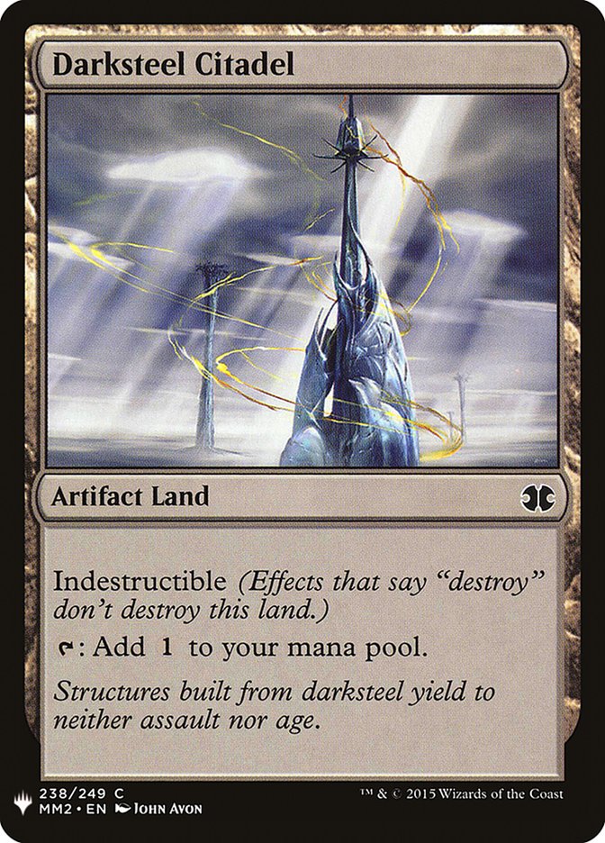 Darksteel Citadel [Mystery Booster] Magic: The Gathering