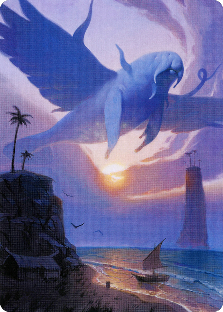 Aeromoeba Art Card [Modern Horizons 2 Art Series] Magic: The Gathering