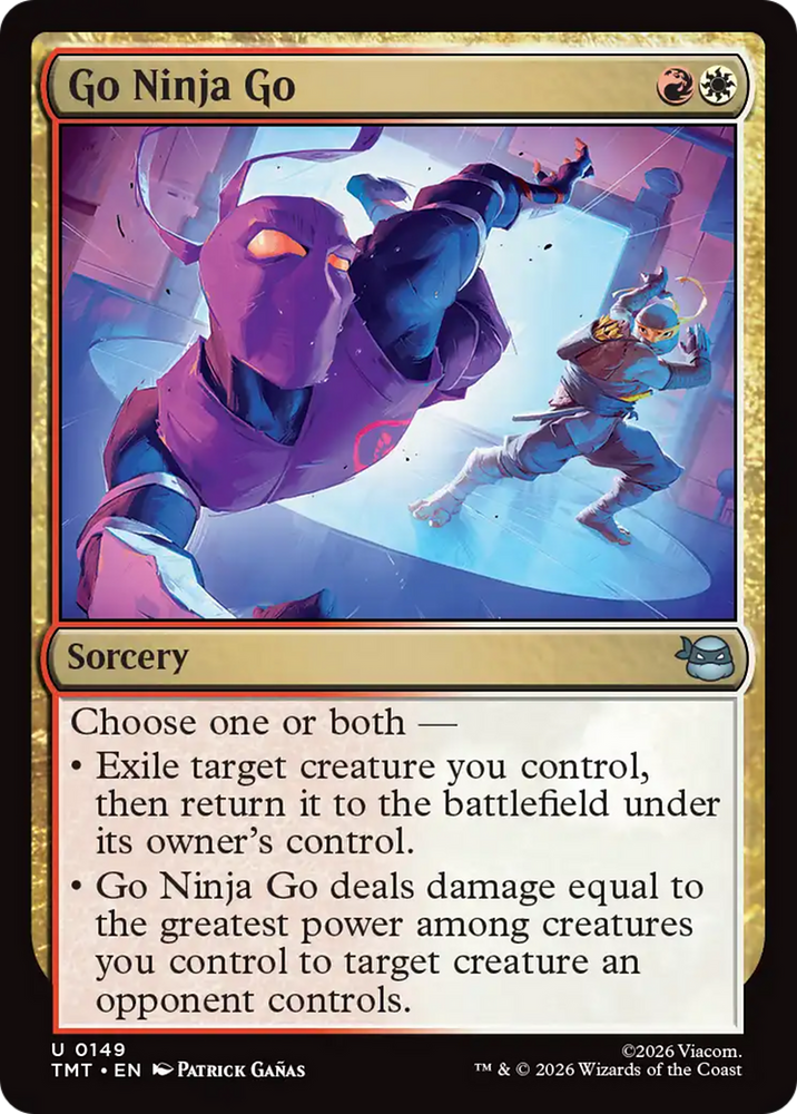 Go Ninja Go [Teenage Mutant Ninja Turtles] Magic: The Gathering