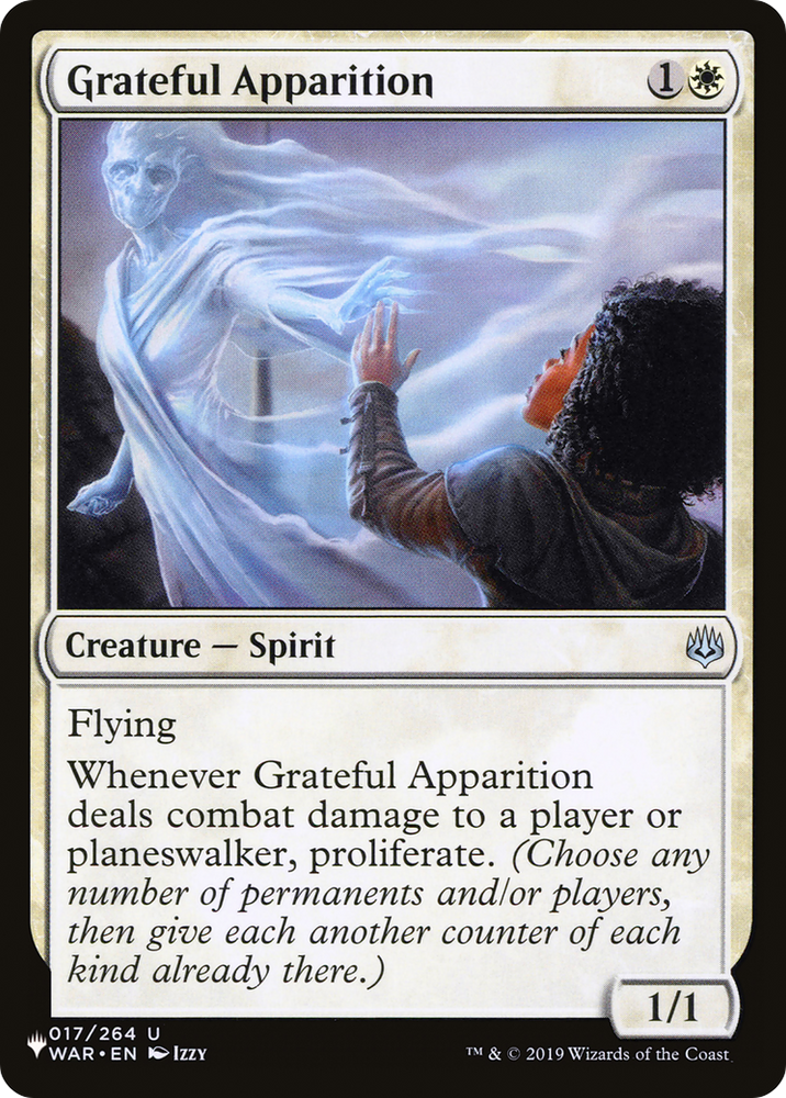 Grateful Apparition [The List] Magic: The Gathering