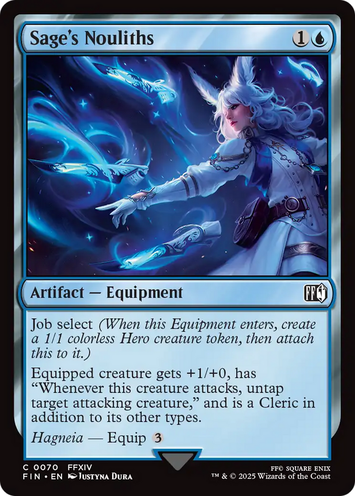 Sage's Nouliths [FINAL FANTASY] Magic: The Gathering
