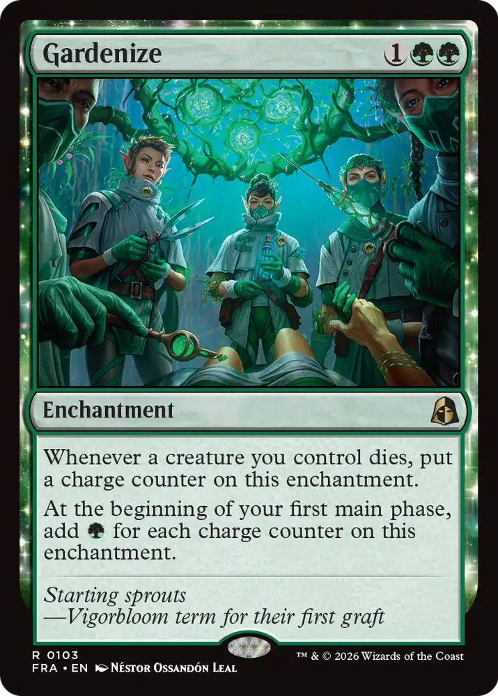 Gardenize [Reality Fracture] Magic: The Gathering