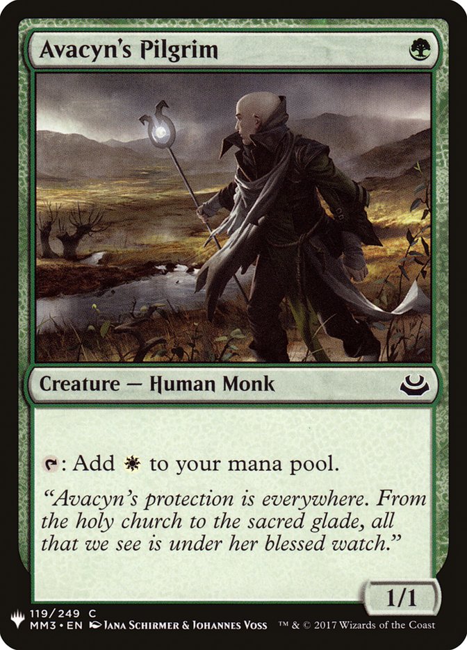 Avacyn's Pilgrim [Mystery Booster] Magic: The Gathering