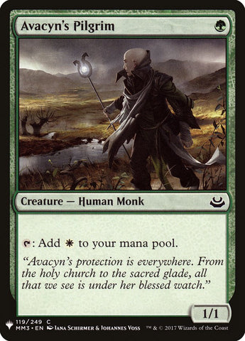 Avacyn's Pilgrim [Mystery Booster] Magic: The Gathering