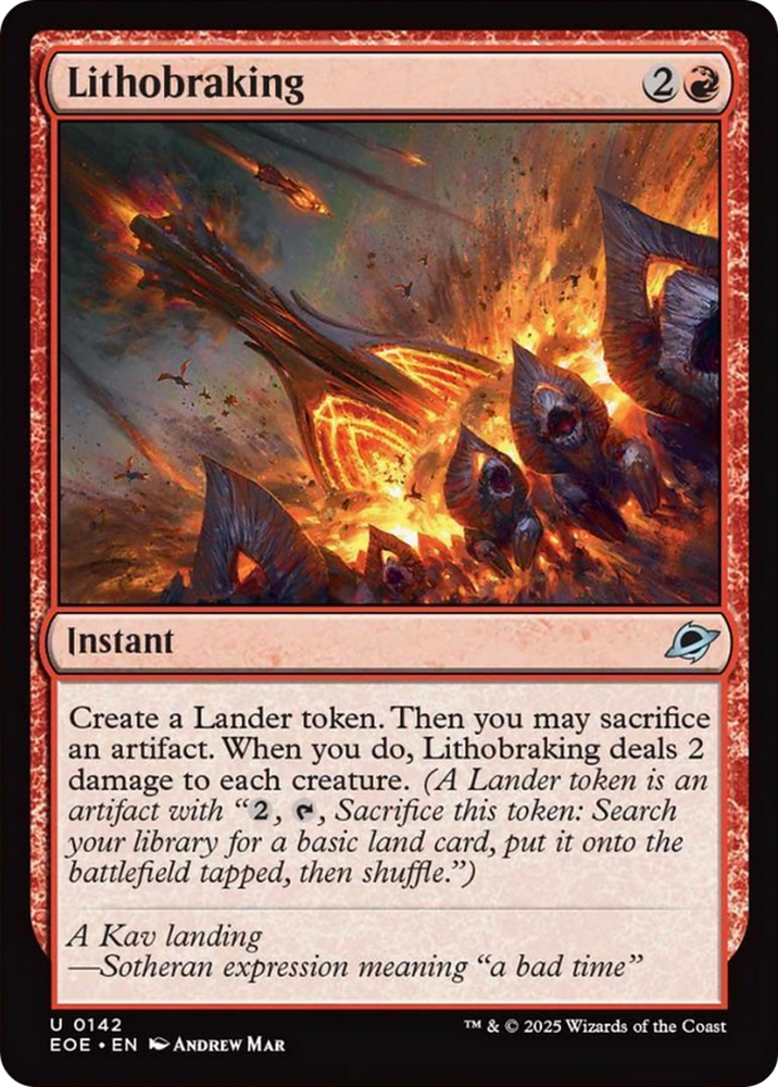 Lithobraking [Edge of Eternities] Magic: The Gathering