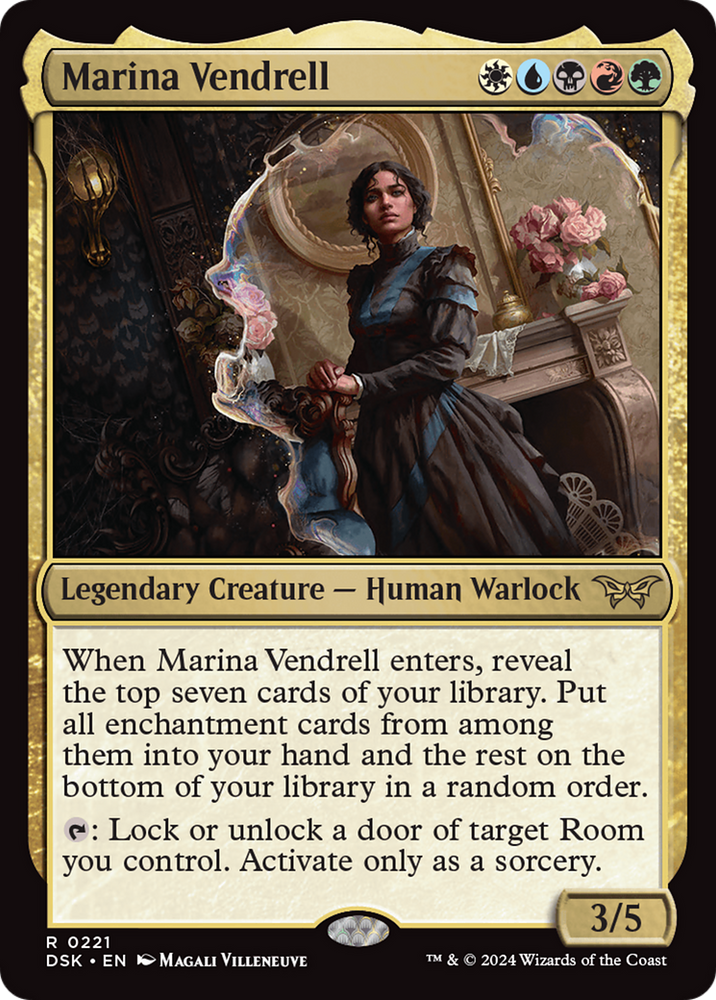 Marina Vendrell [Duskmourn: House of Horror] Magic: The Gathering