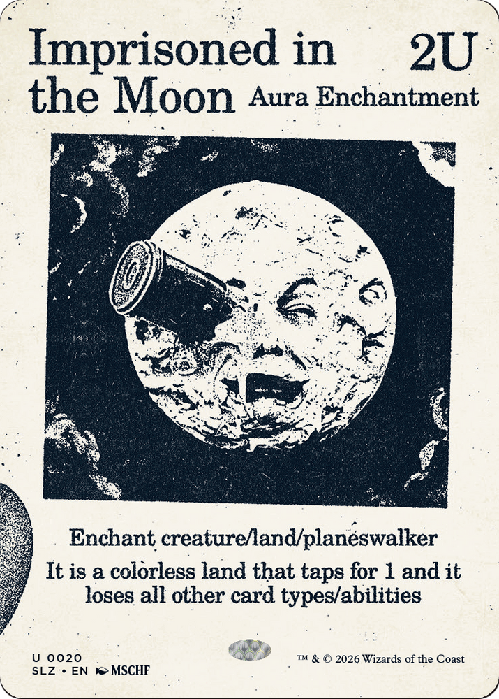 Imprisoned in the Moon (0020) [Secret Lair x MSCHF: The Zeta Set] Magic: The Gathering