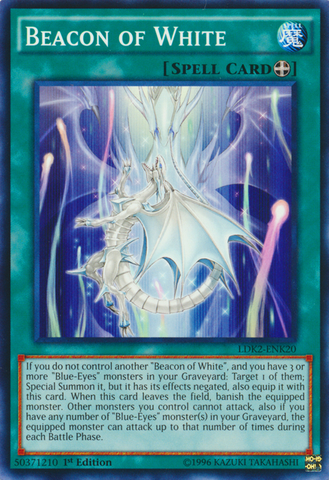 Beacon of White [LDK2-ENK20] Common Yu-Gi-Oh!
