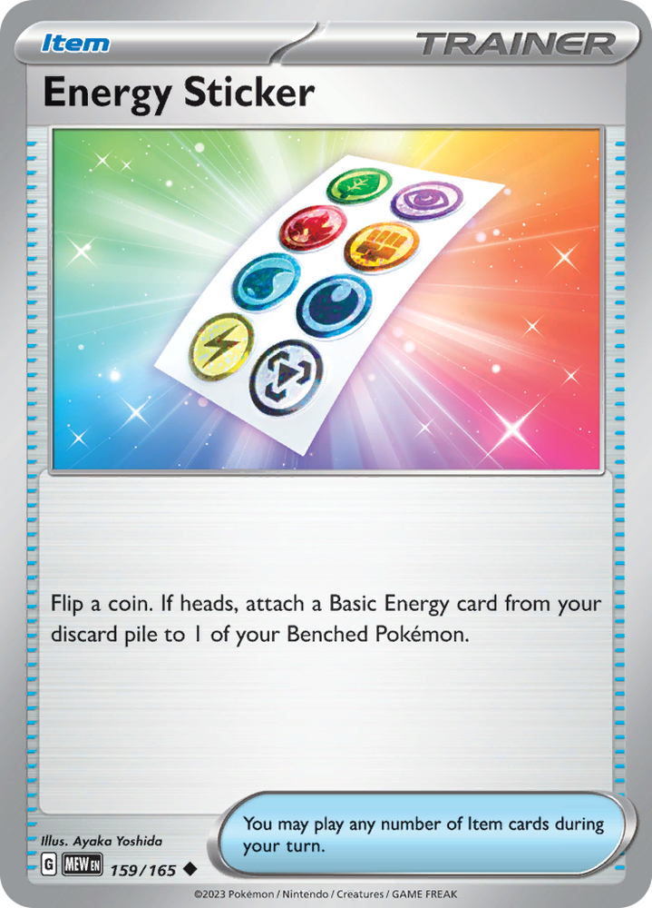Energy Sticker (159/165) [Scarlet & Violet 151] Pokémon