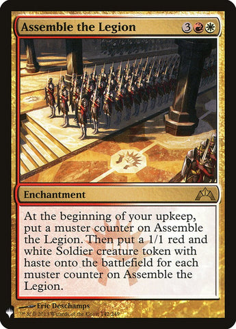 Assemble the Legion [Mystery Booster] Magic: The Gathering