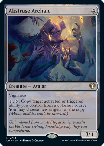 Abstruse Archaic [Commander Masters] Magic: The Gathering